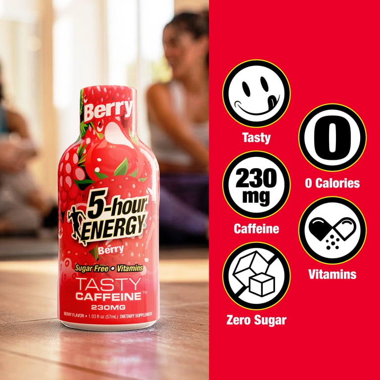 berry FLRT Energy, Berry Tempting, Energy Drink 12 fl oz - Walmart.com