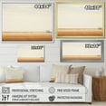 thumbnail image 4 of Designart "Tranquil Pastel Plains Of Peace" Minimalism Floater Framed Wall Art Prints, 4 of 5
