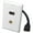 White, variant on Decora Face Plate Dual White