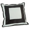 Luxe Platinum Pieced Flange Decorative Pillow
