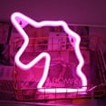 thumbnail image 4 of BEGOOD Unicorn LED Neon Sign Party Lights for Bedroom LED Light Powered by Battery or USB, 4 of 5