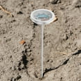 thumbnail image 3 of SHISUYAN Compost Soil Thermometer Worm Thermometer Out Door Planting Soil Temperature Measurement With Stainless Steel Probe Silver, 3 of 9