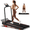 Black With Handlebar, variant on UMAY 14% Incline Under Desk Walking Pad, 3.0 HP Portable Treadmill for Home, 265 lbs Capacity with Remote Control