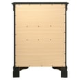 thumbnail image 4 of Passion Furniture Louis Phillipe Black 4 Drawer Chest of Drawers (31 in L. X 16 in W. X 41 in H.), 4 of 5