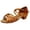 Brown, variant on Women's Satin Shoes Fashion Crisscross Strap Slides Adjustable Buckle Dance Shoes Soft Cushion Sandal for Ru𝗆ba Wa𝗅tz Prom Ballroom Latin Wear