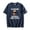 Navy, variant on Jynxzi Cardiac Johnson Deployed Cotton Tshirt Hip Hop Tops Vintage 90s Short Sleeve