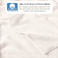 thumbnail image 3 of Great Bay Home Quick Dry Loop Textured 6-Pack Hand Towel Set, 26" x 16", Ivory, 3 of 6