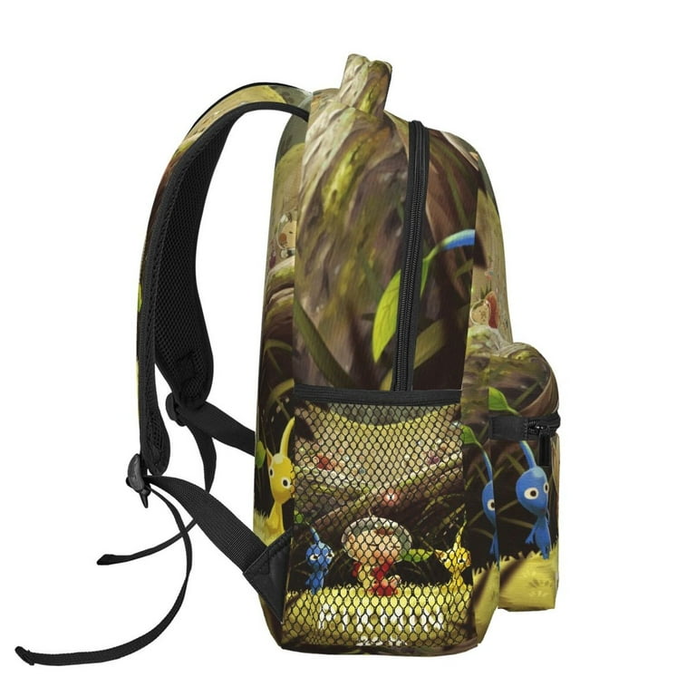 バッグ Kartoon Pikmin Backpack Cute Cartoon Lightweight Backpacks Portable