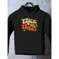 thumbnail image 3 of Trick Or Treat Retro Candycorn Hoodie Toddler -Image by Shutterstock,  2 Toddler, 3 of 4
