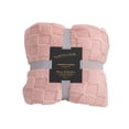 thumbnail image 2 of PEONAVET Couverture Jetée Couverture en Molleton Couverture Cadeau Couverture en Molleton Couverture de Climatisation Couverture en Éponge avec Molleton de Lait Couverture pour Sieste, 2 of 6