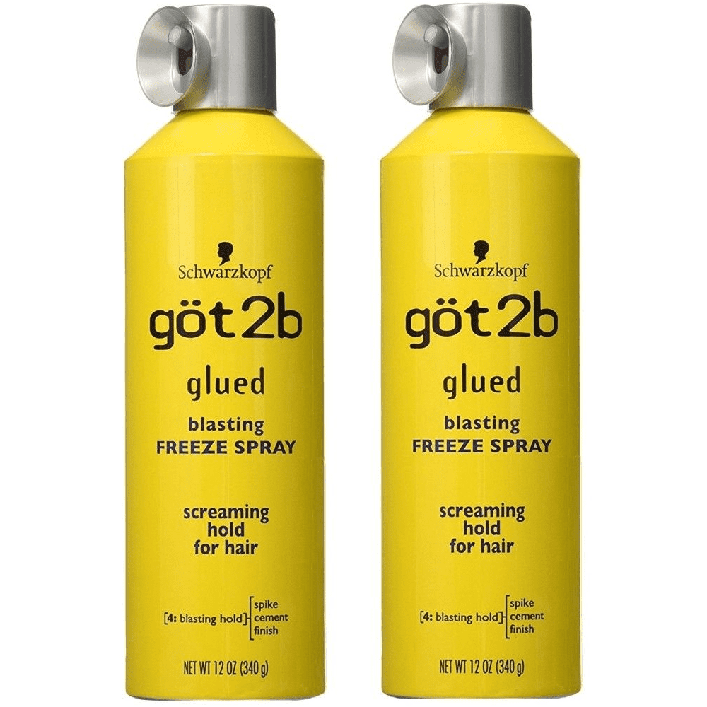 Got2b Glued Blasting Freeze Spray 12 Oz 2pack - Walmart.com - Walmart.com