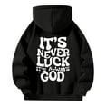 thumbnail image 4 of XINXIAOO Women's Sweatshirts Hoodies Long Sleeve Womens Hoodie Zip up Cute Hoodies Black Sweatshirts Fall Fashion for Women College Clothes for Women, 4 of 4