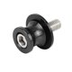 thumbnail image 1 of 10mm Motocicleta CNC Basculante Deslizadores Carrete Tornillo Universal Negro, 1 of 1