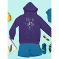 thumbnail image 3 of Ride A Cool Bike Hoodie Juniors -Image by Shutterstock,  x-Large, 3 of 4