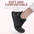 thumbnail image 6 of Womens Steel Toe Shoes Lightweight Safety Work Shoes Indestructible Non Slip Composite Toe Shoes, 6 of 7