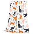 Cute Dog Blanket Bedspread Flannel Blanket Sofa Outdoor Lap Blanket