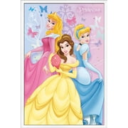 Disney Princess - Butterfly Wall Poster, 22.375" x 34", Framed