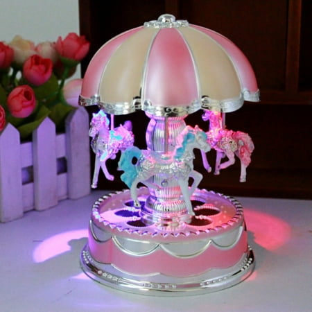 Merry-Go-Round Music Box Christmas Birthday Gift Carousel Music Box PK