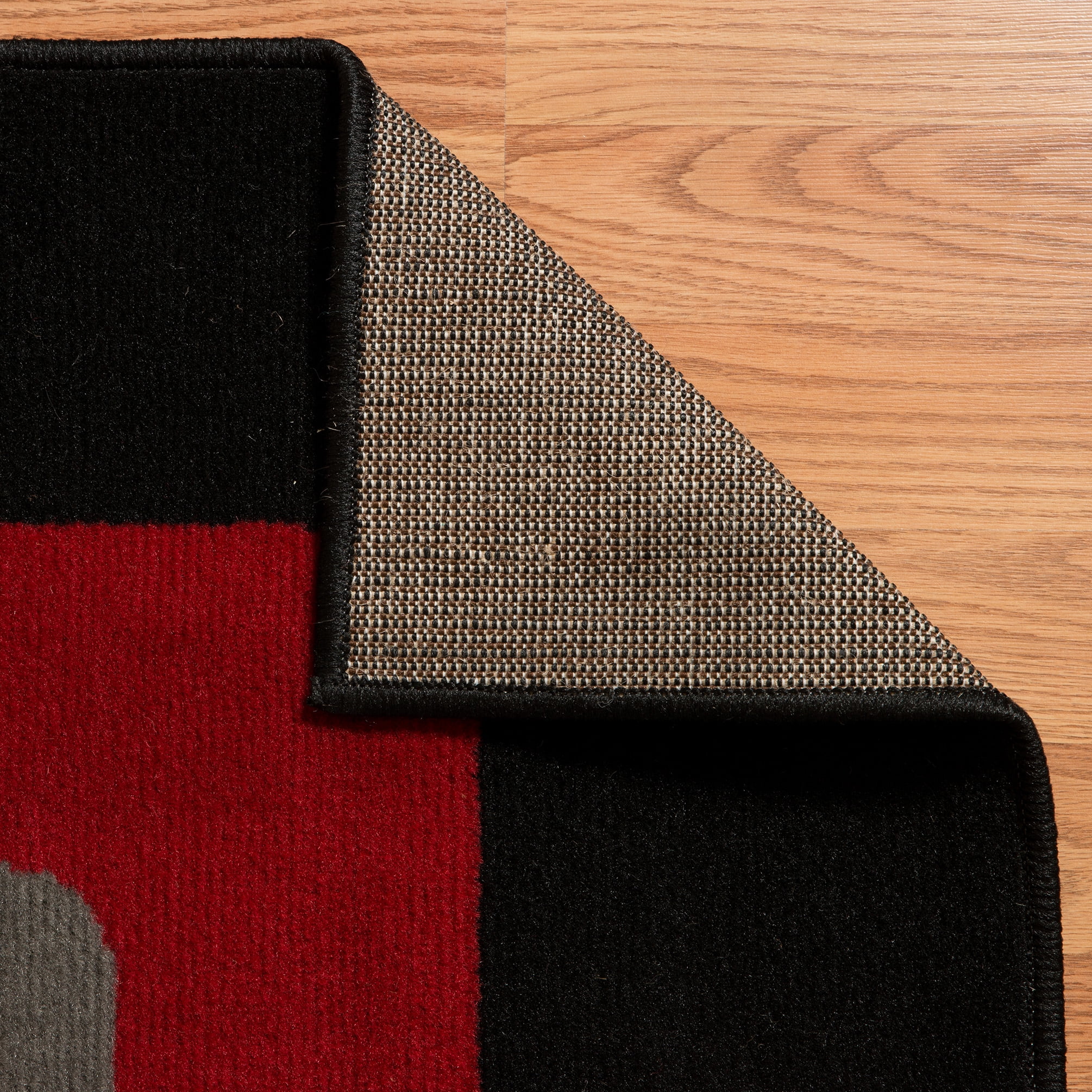 United Weavers Plaza Florence Runner Rug, Geometric Pattern, Red, 2'3 X 7'2"