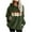 Army Green, variant on Womens Casual Christmas Long Sleeve Tee Shirts 3/4 Zip Sweatshirt With Pockets Pullover Sweaters For Fall Off The Shoulder Sweatshirt Dress Fall Tops