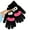 Black, variant on Lovely 3D Sausage Mouth Screentouch Gloves Warm and Flexible Cuffs Gloves for Student Autumn Winter Fashion Hand Gloves