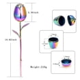 thumbnail image 2 of Rose Flower Keepsake Urns for Human Ashes - Memorials Urn Locket - Long-Stem Colorful Rose Flower Cremation Urns - Funeral Urn for Ashes Adult Cremation Keepsake for Ashes, 2 of 8