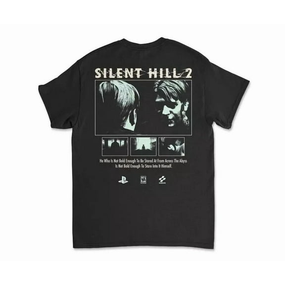 CLASSIC Silent Hill 2 Black Unisex Size S-4XL T-Shirt, Print of back Shirt