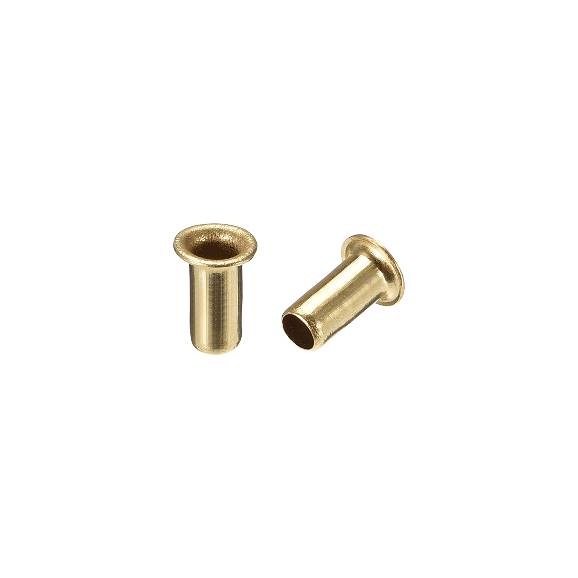 Hollow Rivet,4mm x 8mm Through Hole Copper Hollow Rivets Grommets