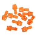 thumbnail image 3 of tredstone 10 Pcs Extraction à Fermeture Éclair en Plastique pour Cordon de 3-4mm Orange, 3 of 8
