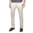thumbnail image 1 of Pantalón casual clásico de algodón para hombre Match, corte clásico, talla 34, blanco roto, 1 of 5