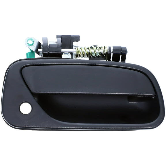 Dorman 79343 Front Passenger Side Exterior Door Handle for Specific Toyota Models, Textured Black