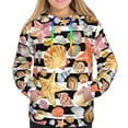 thumbnail image 3 of KLL Sea Shell for Womens Pullover Hoodie with Pocket Hooded Long Sleeve Shirts Sweatshirt for Women-XX-Large, 3 of 7