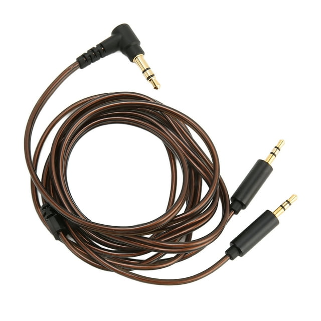 Cable Para Auriculares, Cobre Libre De Oxígeno, Suave, 47,2 Pulgadas, 3,5 Mm A Doble Cable De Repuesto Para Auriculares De 2,5 Mm, Enchufe Chapado En Oro Para HE1000 Para HE 350