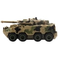 thumbnail image 6 of Vokodo Military Tank Battle Truck Toy Push And Go With Lights And Sounds Durable Quality Pivoting Top Friction Power Kids Armored Vehicle Play Army Car Great Gift For Children Boys Girls Camouflage, 6 of 7