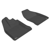3D MAXpider Custom Fit Kagu Floor Mat (Black) Compatible with Lexus CT Hybrid 2011-2017 - Front Row
