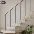 thumbnail image 4 of 44in Balusters for Staircases, Decorative Metal Balusters, Staircases Balusters Black, 4 of 15