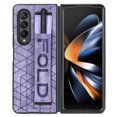 thumbnail image 3 of Galaxy Z Fold 4 Case 5G 2022, [Slim & Lightweight] PU Leather Back Hard PC Cover with Hand Strap S Pen Holder Shockproof Case for Samsung Galaxy Z Fold 4, 3 of 9