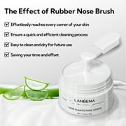 LANBENA Pore Strips (50g/1.76 Oz)+100pcs Nose Strips with Blackhead Remover, Black Head Remover for Face, Blackhead Remover Mask, Nose Strips for Blackheads