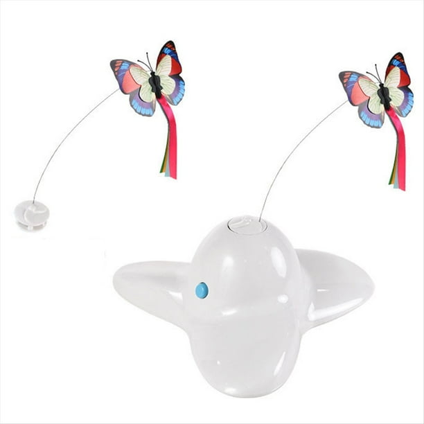 B Mariposa Activada por Movimiento Giratorio Juguetes Divertidos Inteligente Interactivo Flutter Bug Rompecabezas AutomáTico Juguete Juguete