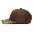 thumbnail image 5 of Outdoor Cap CONCEAL Solid Back Cap-Brown/Realtree Edge, 5 of 8