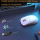 thumbnail image 2 of M3S Tri-Mode Mouse Mini Wireless Bluetooth E-Sports Gaming Mouse PAM3395, 2 of 5