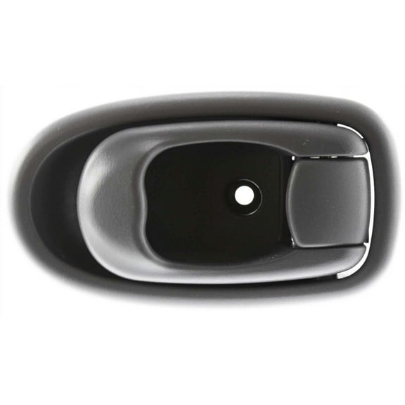 Interior Door Handle Compatible with 1996-2000 Hyundai Elantra Front or Rear, Left Driver Gray