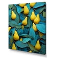 thumbnail image 2 of Designart "Lemon Starfruit Homage" Food & Beverage Canvas Wall Art - Traditional Yellow Fruits Bedroom Canvas Wall Art, 2 of 6