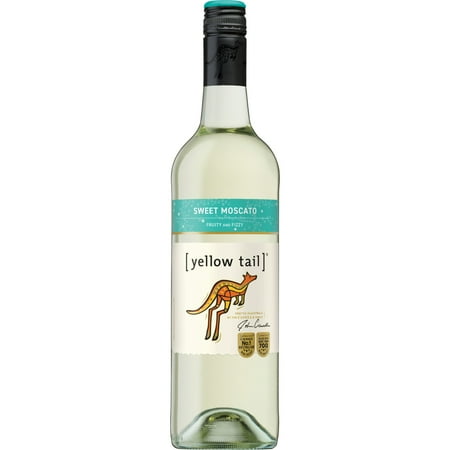 Yellow Tail Moscato Australia White Wine, 750 mL Bottle, 7.50% ABV
