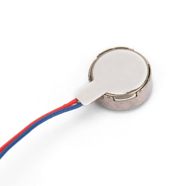Motor De Vibración, 5 Piezas DC 3 V Mini Motores Botón De Vibración Tipo De Botón Micro Vibrante Motor Vibrante 8x3.4 Mm Instalación Fácil Para Teléfonos Móviles Y