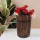 thumbnail image 3 of Handmade Wooden Flower Bucket for Storage Use 1Pcs Retro Coffee Flower Kettle, 3 of 5