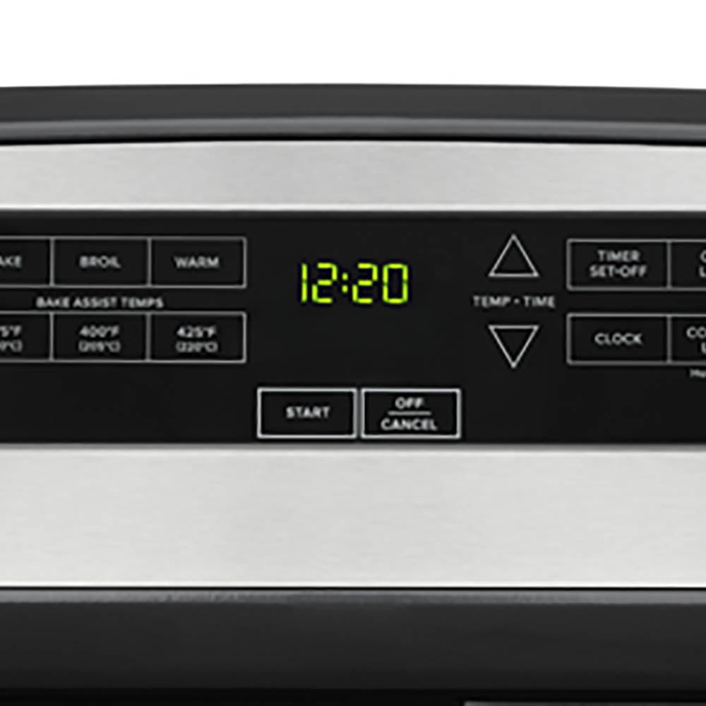 Amana® AGR6303MMS: 30-inch Gas Range in Stainless Steel.