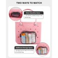 thumbnail image 4 of Bolsas de mano transparentes de Bogg Beach con insertos de almacenamiento, 4 paquetes, LETGO, 4 of 7