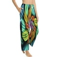 thumbnail image 2 of Daiia Hippie Style Women's Sleep Pant with Pockets and Drawstring,Pajama Pants-X-Large, 2 of 9