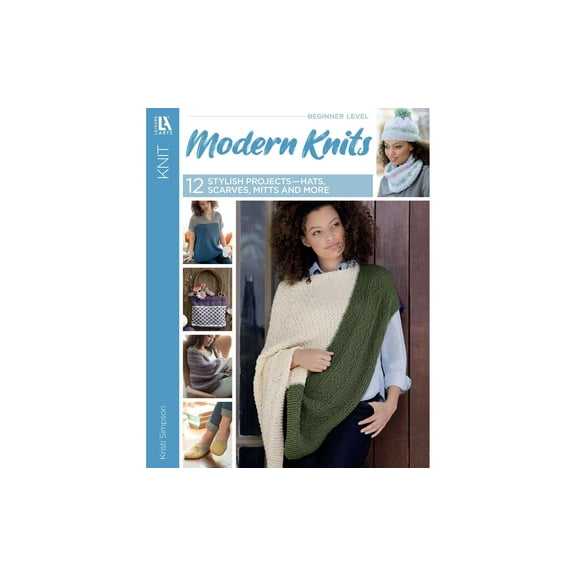 Leisure Arts Modern Knits Knitting Book
